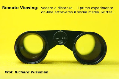Richard Wiseman: esperimento scientifico on-line sul Remote Viewing :-O