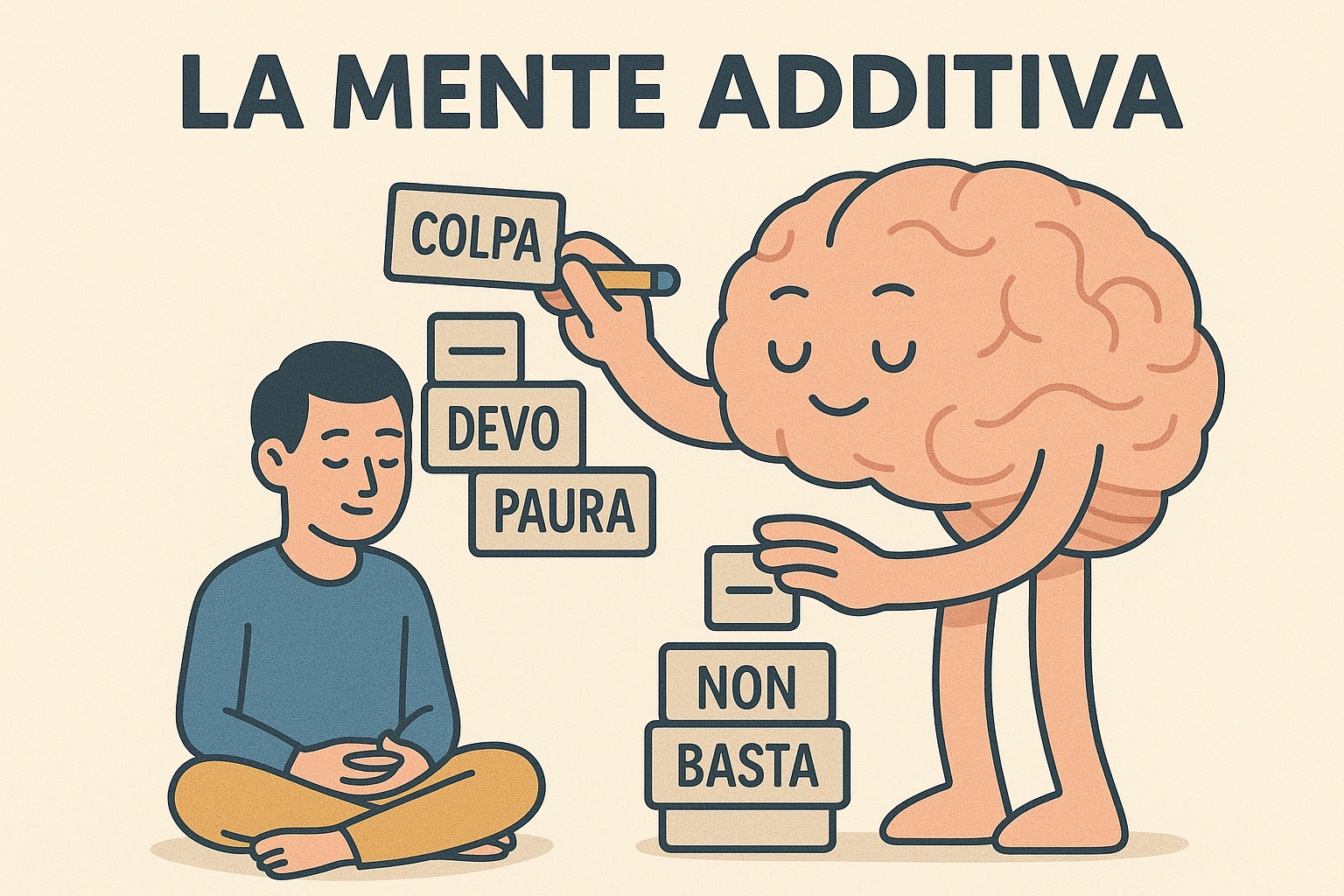 La Mente Additiva: Ecco perché non puoi togliere niente dalla tua mente