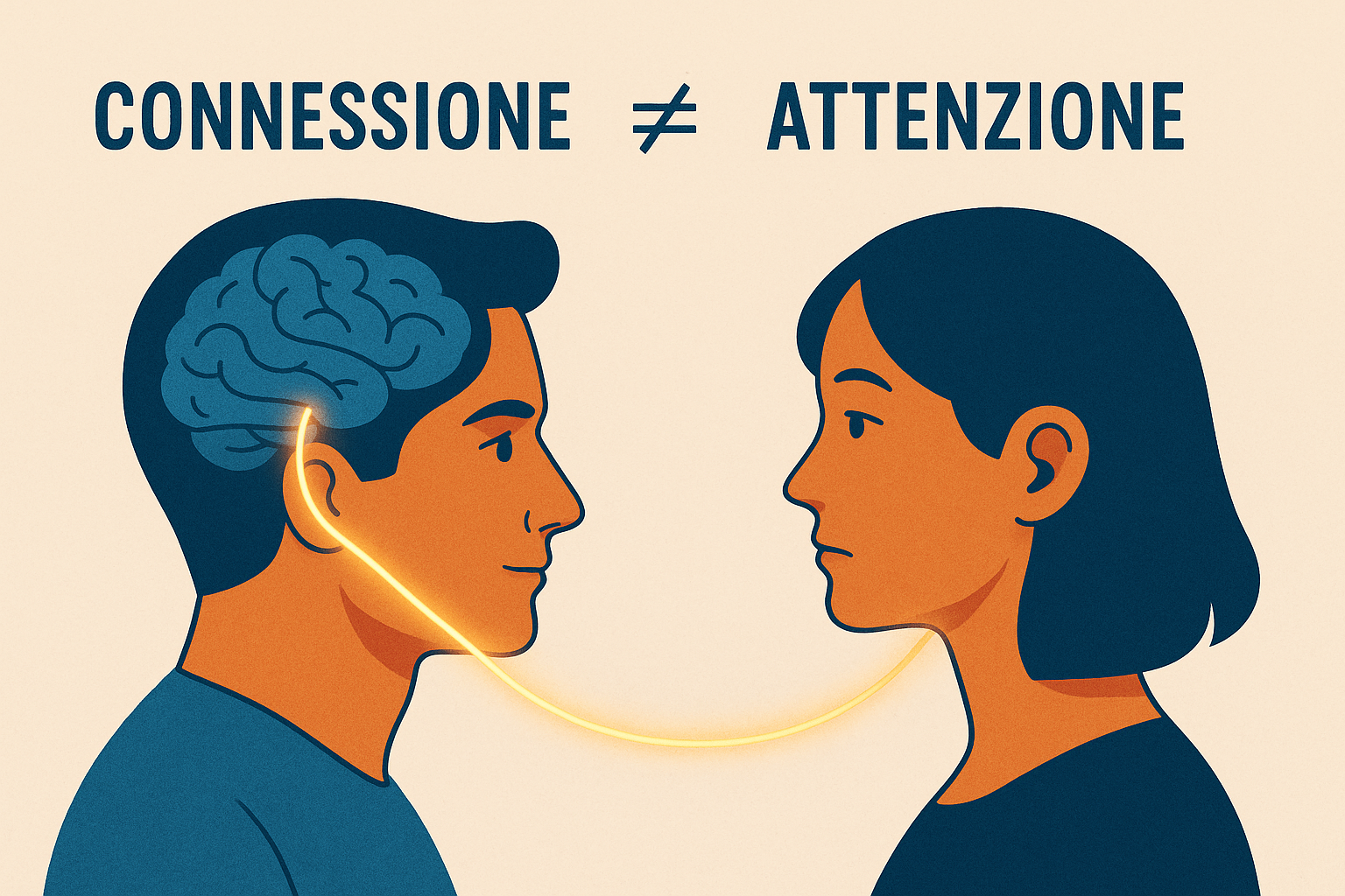Cerchi attenzione o connessione?
