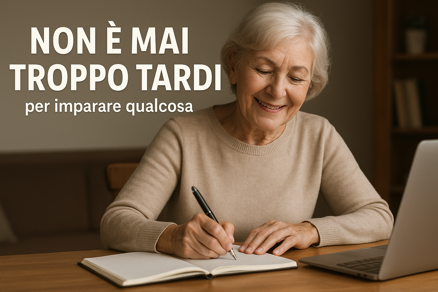 Non è mai troppo tardi (e il tuo cervello lo sa)
