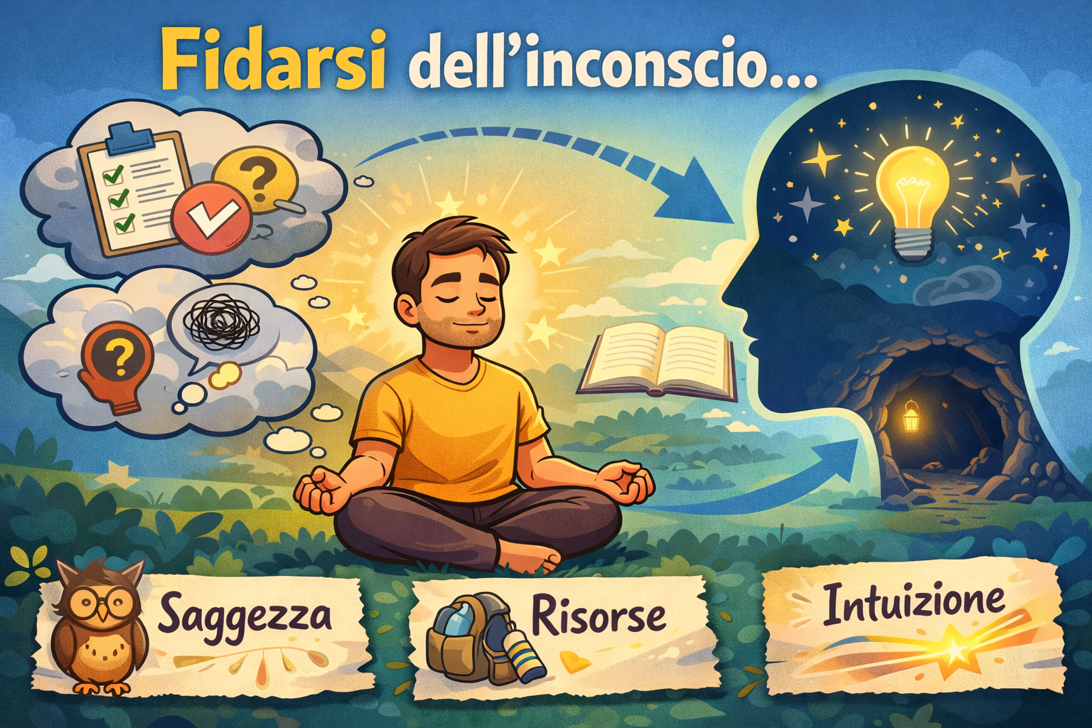 Fiducia nell’Inconscio: sei molto di più di ciò che pensi di essere