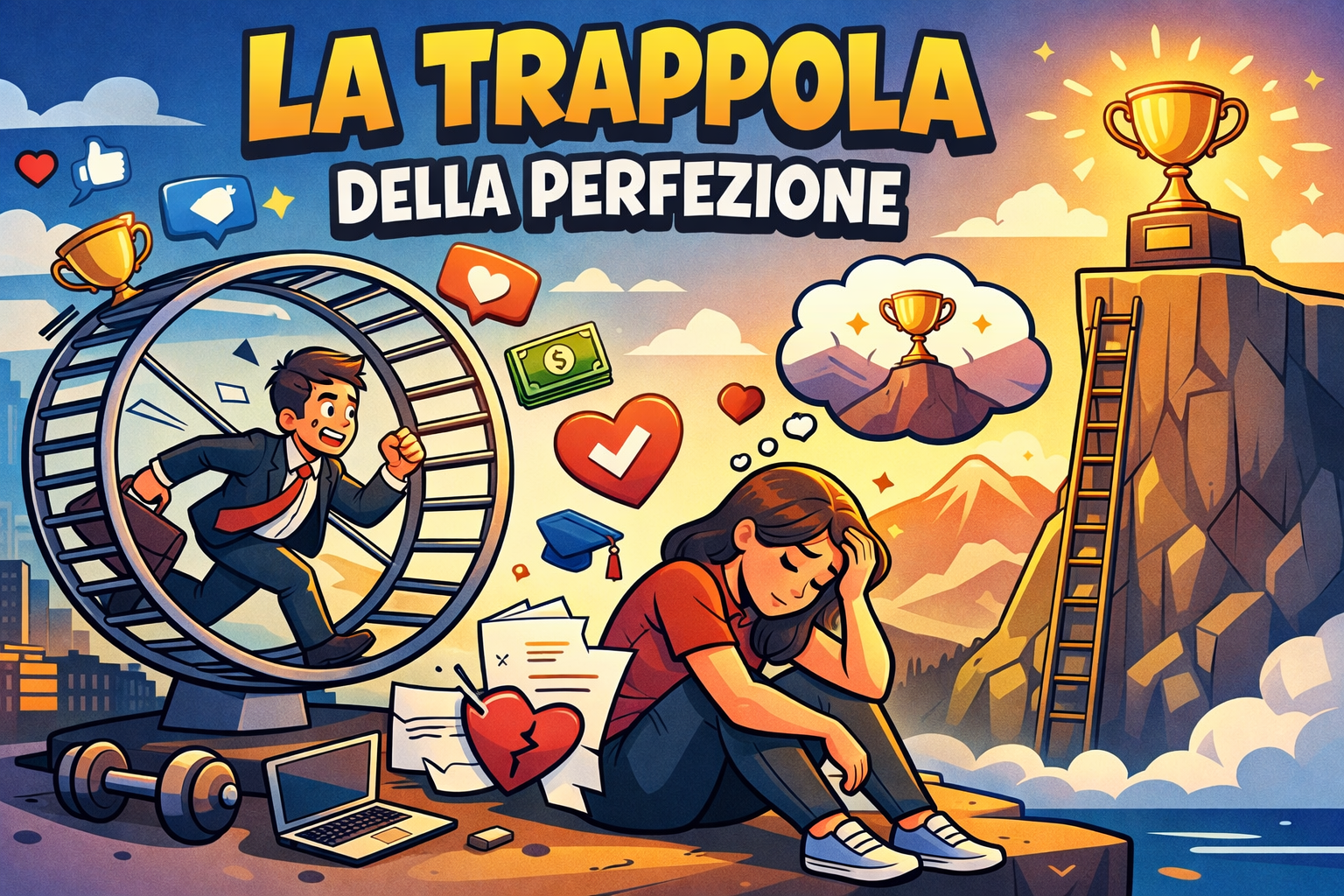 La Trappola del Perfezionismo: Come affrontare le sfide della vita senza essere perfetti