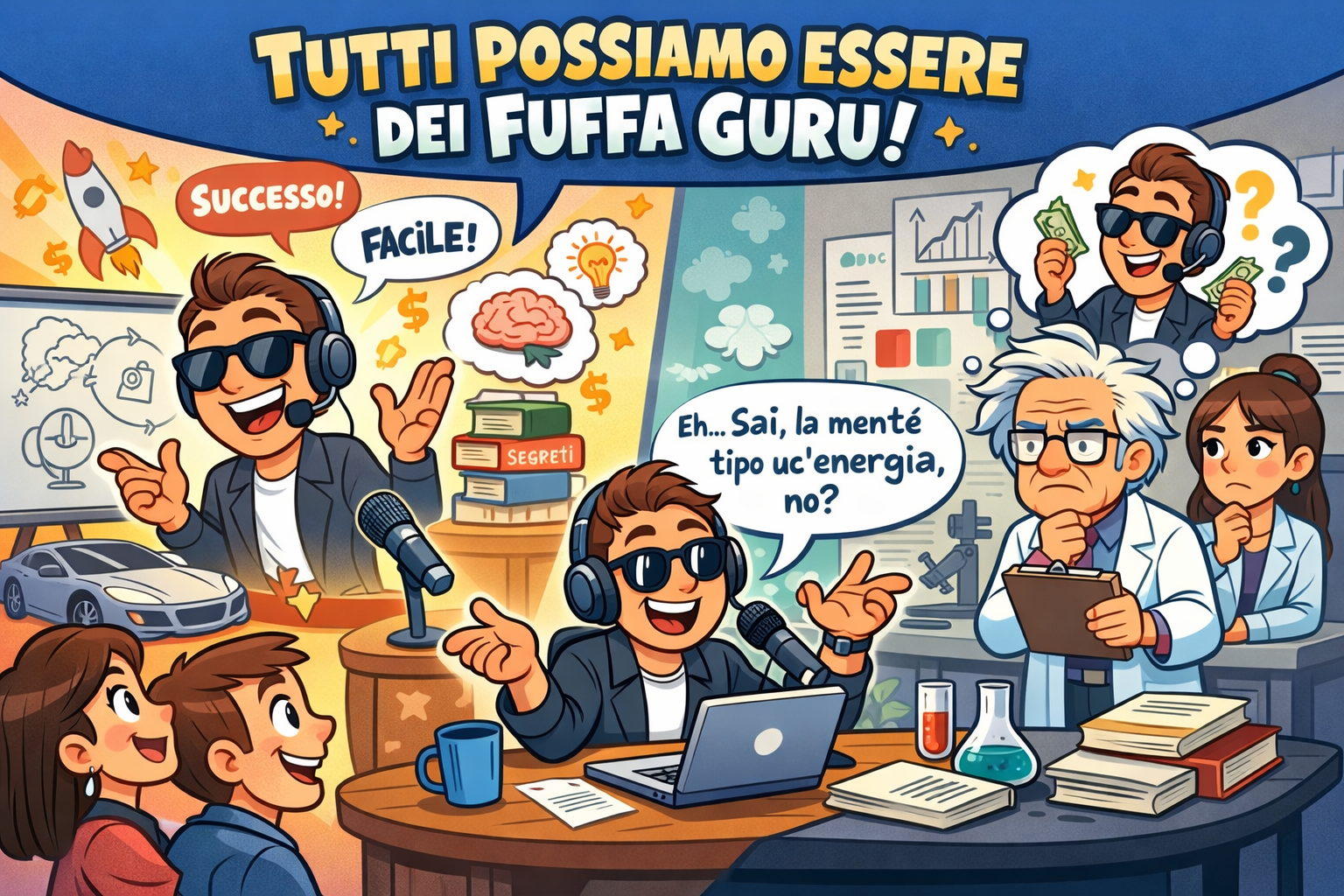 Siamo tutti “Fuffa Guru”? Esame di coscienza di un divulgatore
