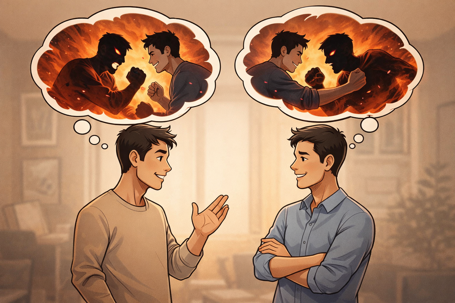 Non stai discutendo: stai combattendo (e non lo sai)