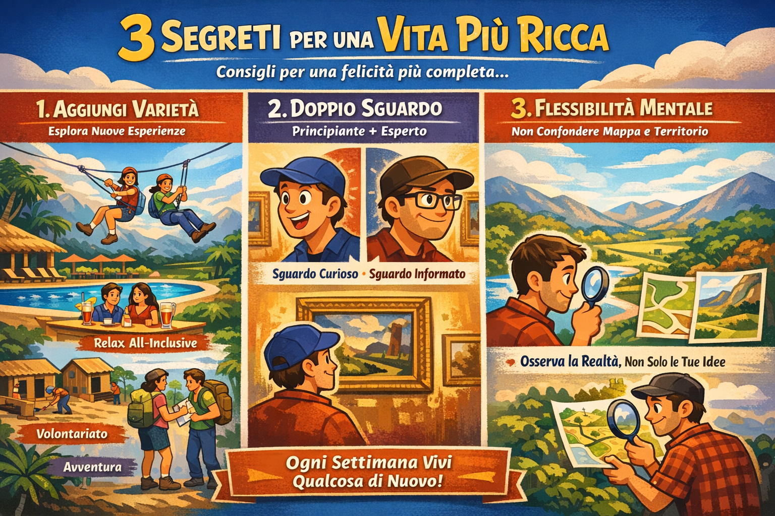 Vita Ricca: Una terza via per la felicità?