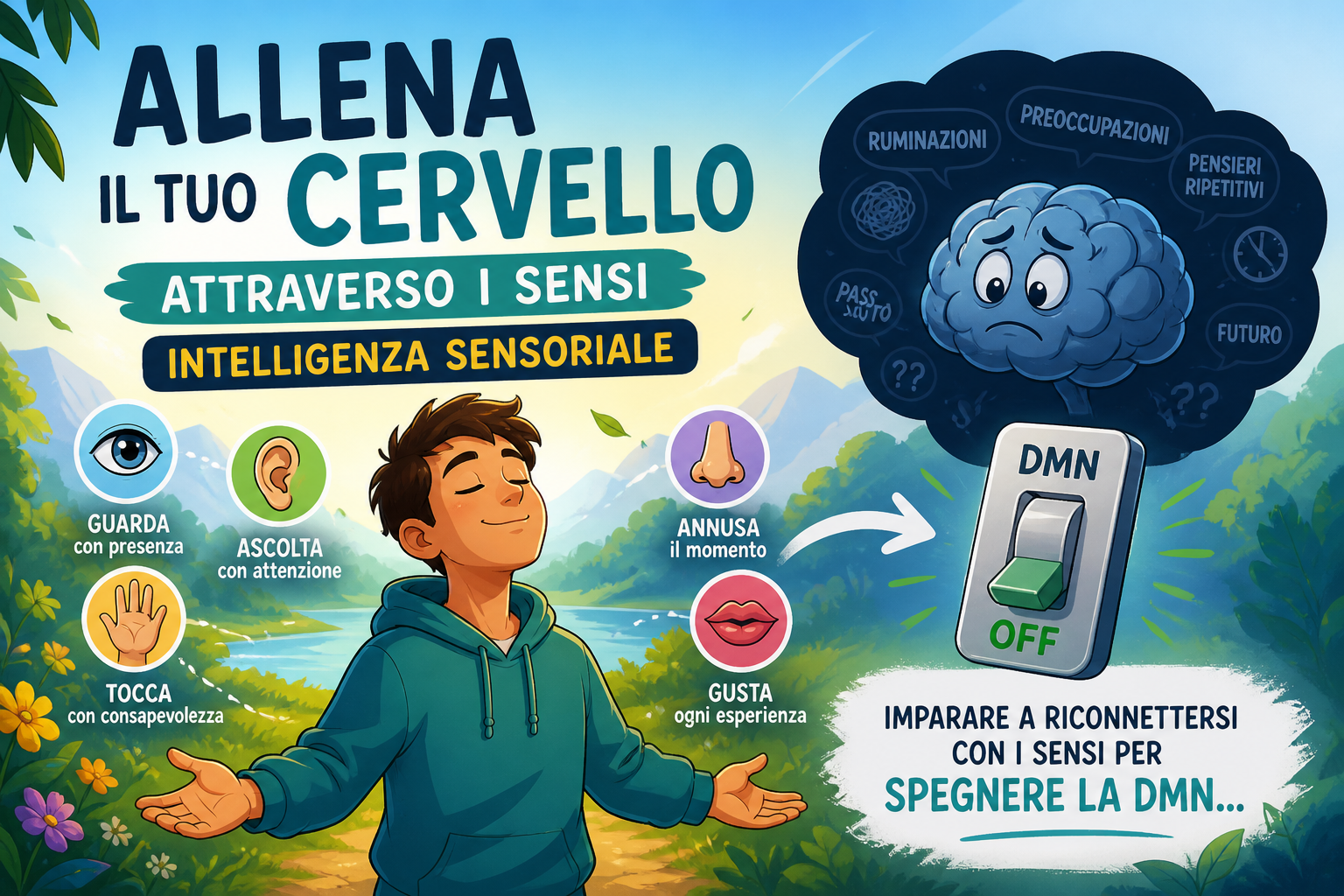 Allena il tuo cervello attraverso i sensi (Intelligenza Sensoriale)