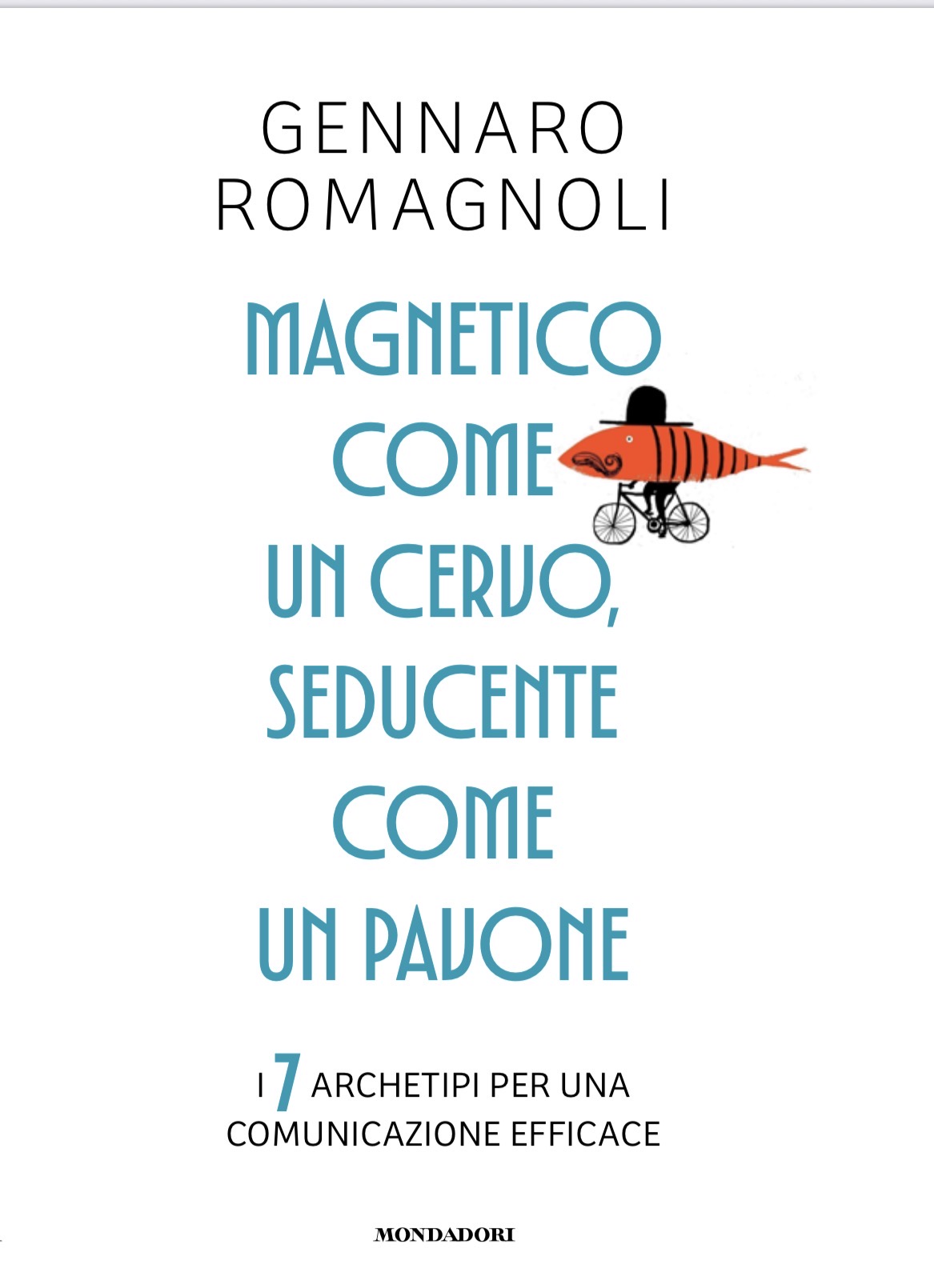 Copertina del libro Magnetico come un cervo, seducente come un pavone di Gennaro Romagnoli